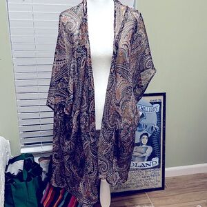 Gauzy kimono style wrap from Urban Outfitters.